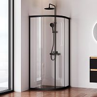 Душевой уголок Am.Pm X-Joy Twin Slide W88G-205-080BT64 80x80